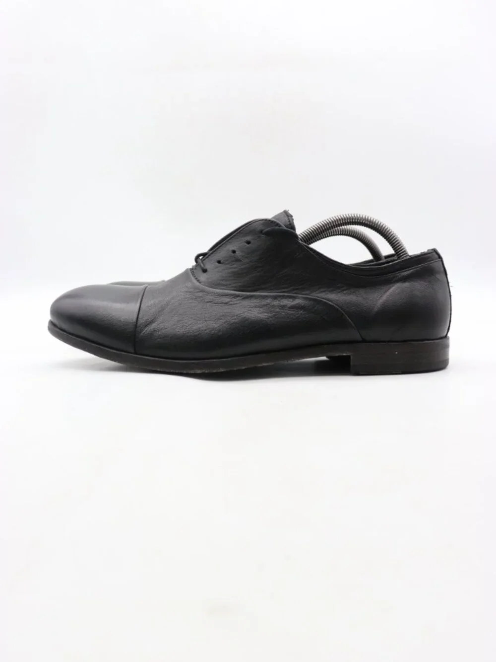 Pawelk’s Derby Oxford Men's Size EU 43 Black Leather Lace Up Dress Shoes